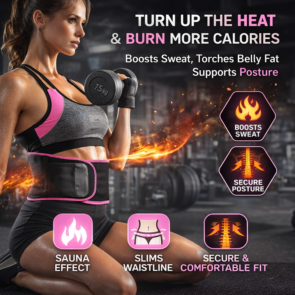 Adjustable Waist Trimmer Belt