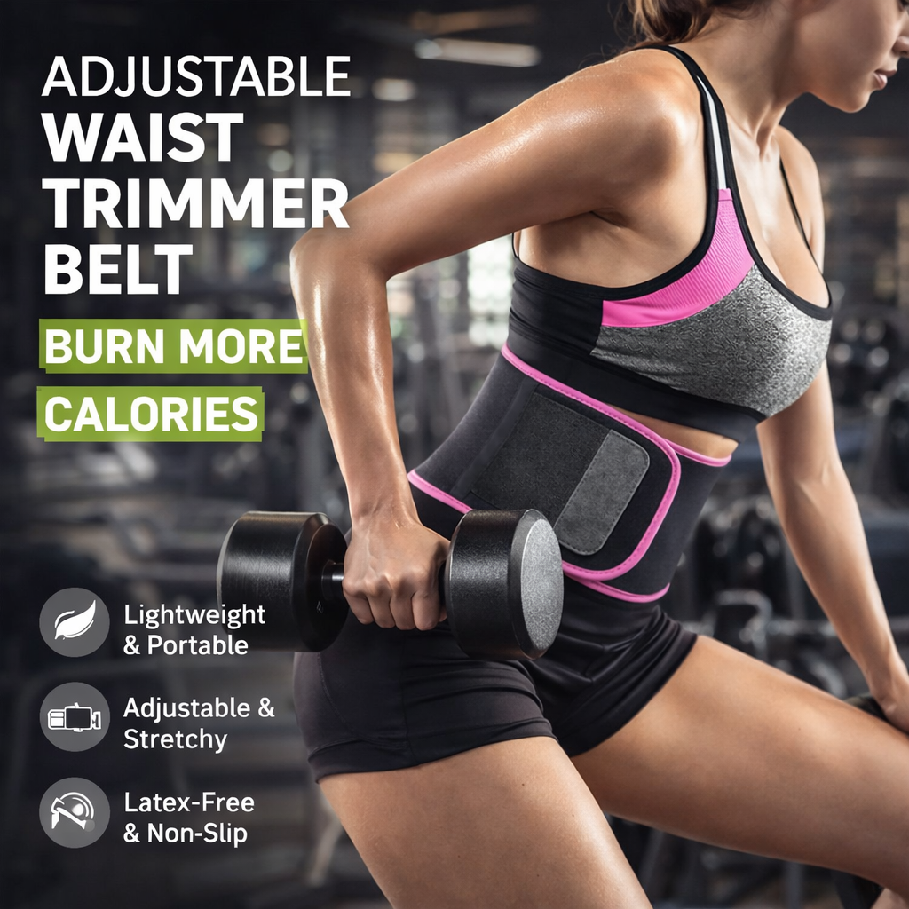 Adjustable Waist Trimmer Belt