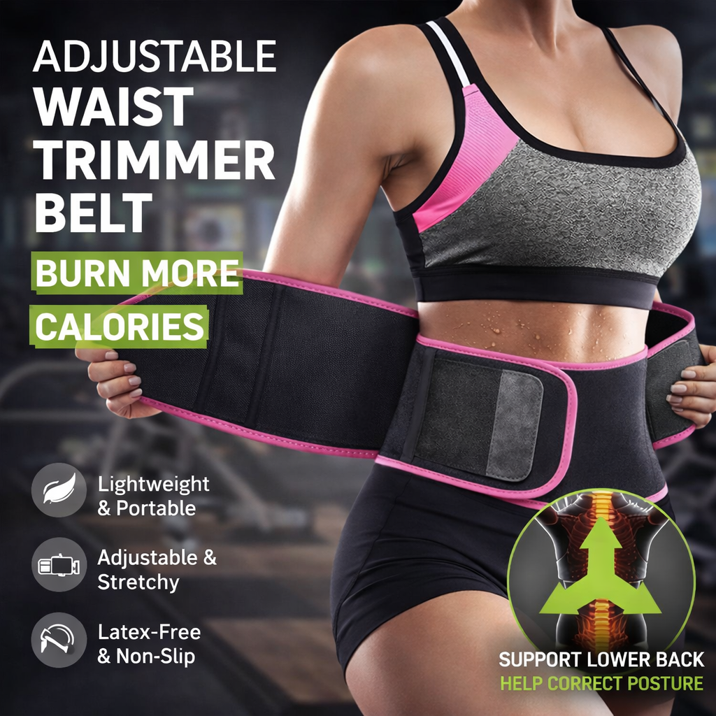 Adjustable Waist Trimmer Belt